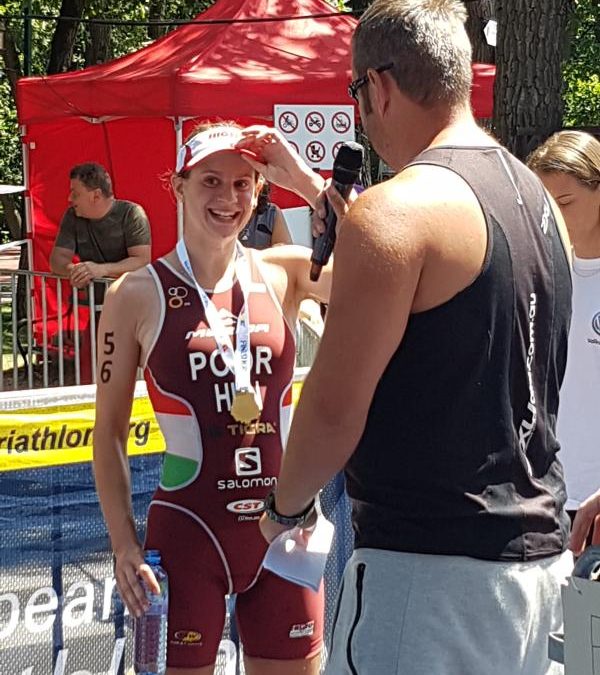 Poór Brigitta tereptriatlon Európa-bajnok címet szerzett Marosvásárhelyen