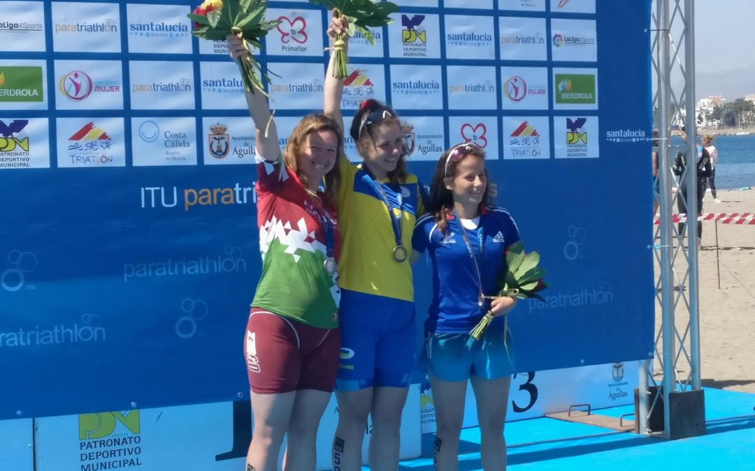 Lévay Petra második lett az  Aguilas ITU Paratriathlon Világkupán