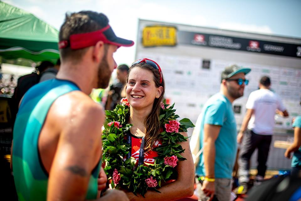 Poór Brigitta egy bukás ellenére is ezüstérmet szerzett a szezonzáró tereptriatlon Világkupán