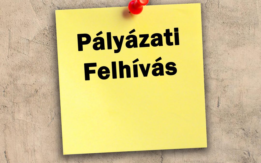 Versenypályázati felhívás 2019.