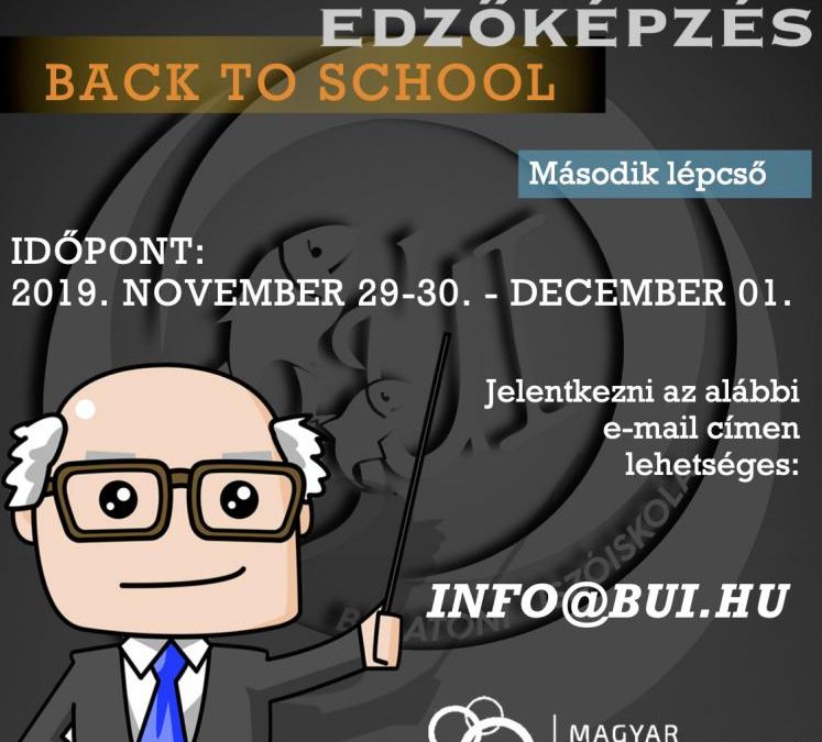 A balatonboglári edzőképzés programja