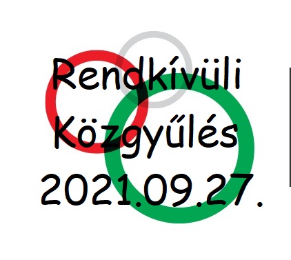 Rendkívüli Közgyűlés, 2021.09.27.